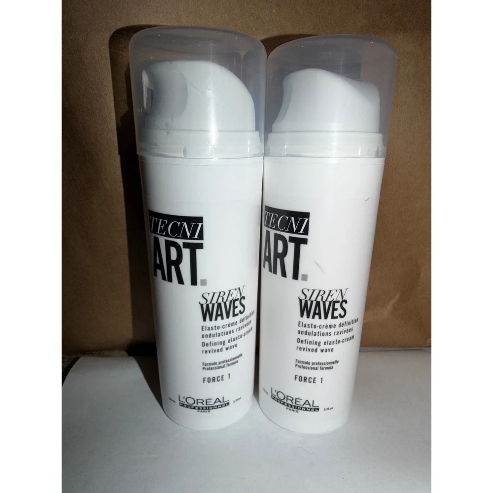 Loreal Tecni Art Siren Waves Defining Elasto Cream Force 1 hair care curly‎ curl